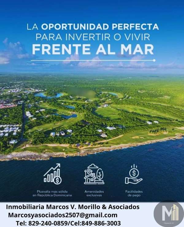 Vendo solar en Playa Nueva Romana