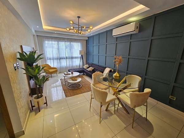 Hermoso Apartamento Amueblado, 1 Habitación, Los Cacicazgos, Jacuzzi, Gym