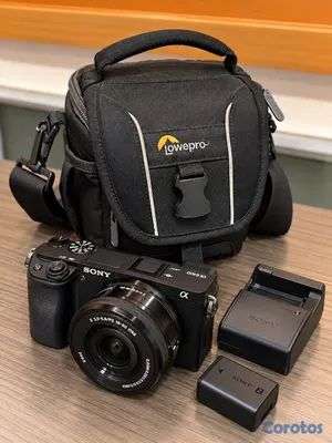 Sony A6400 4K + lente 16-50mm + bolso y cargador