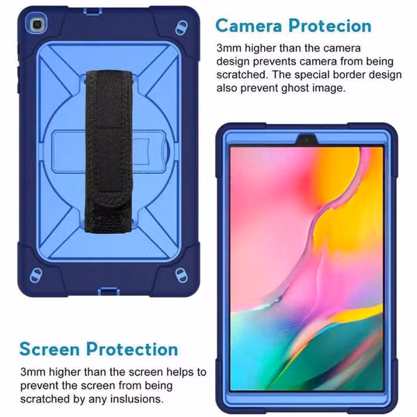 Estuches antigolpes 360 para Tablet Samsung Galaxy Tab A 2019 de 10.1” T510 y T515