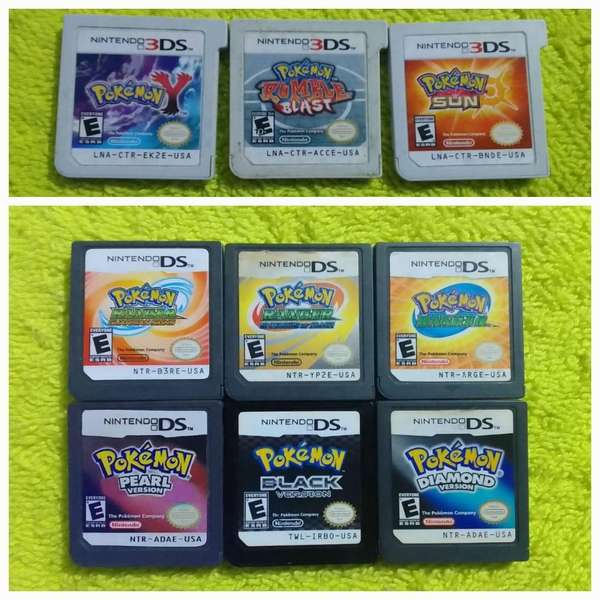Pokemon Ds and 3ds Different prices