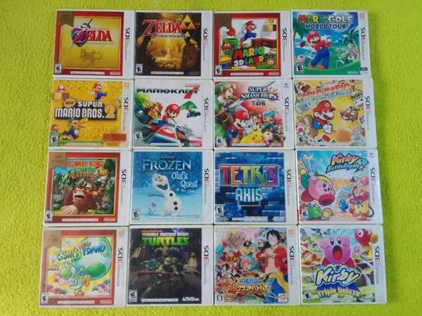 Juegos para Nintendo 3ds diferentes precios
