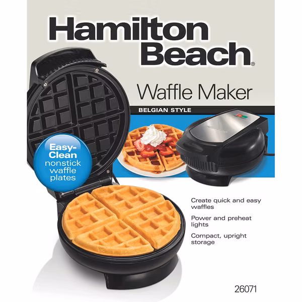 Waflera brand Hamilton Beach, New and Sealed!