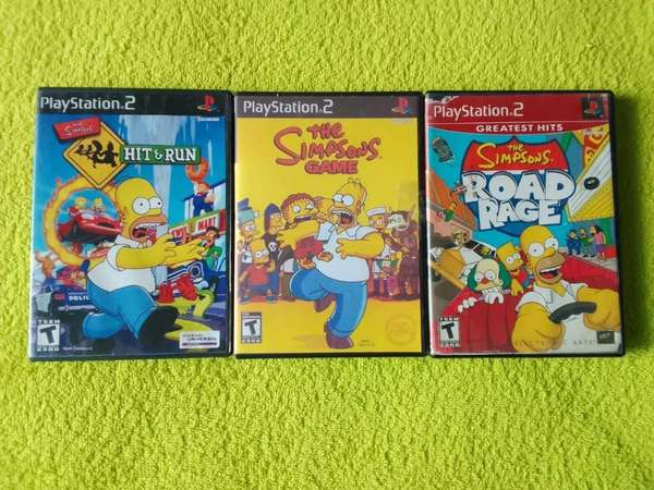 Los Simpson PlayStation 2
