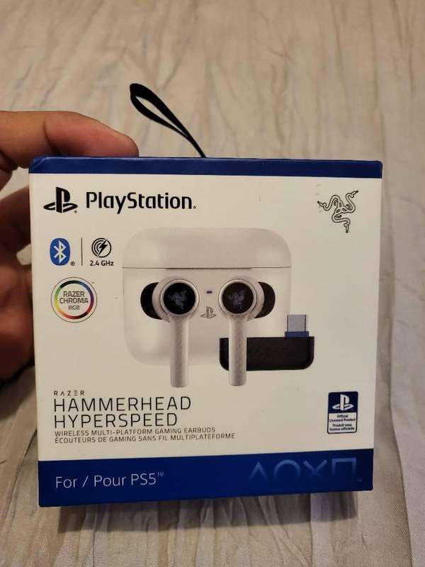 Audífonos Razer Hammerhead HyperSpeed PlayStation