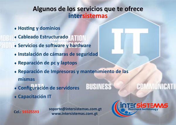 Servicios informáticos para empresas