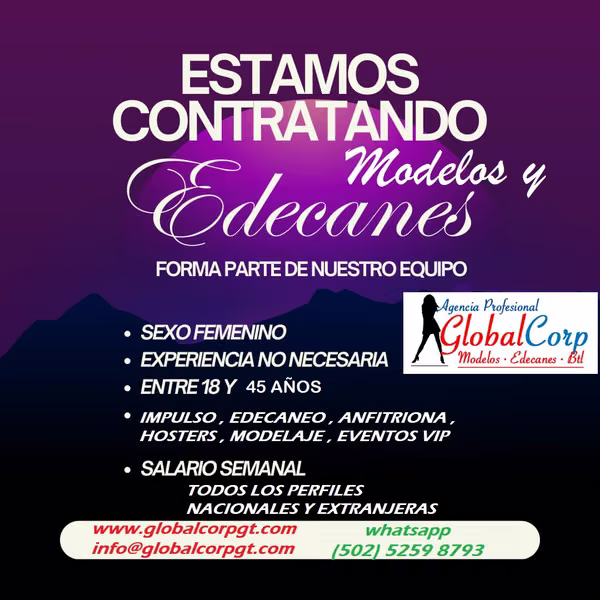 Modelos y edecanes para todo tipo de eventos