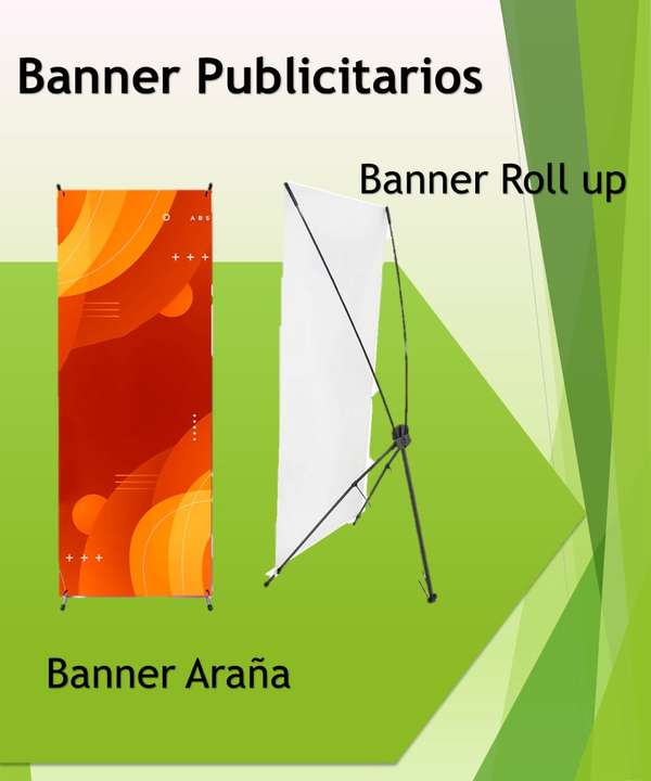 Banner X-Stand, roll up, mantas vinilicas