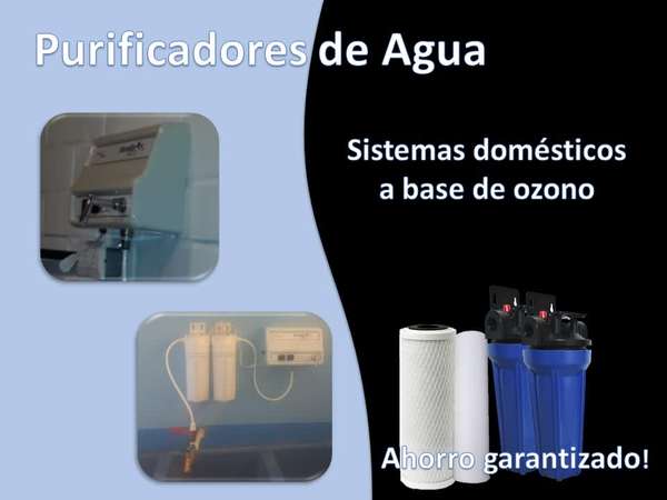 Purificadores de agua, filtros de sedimentos, repuestos