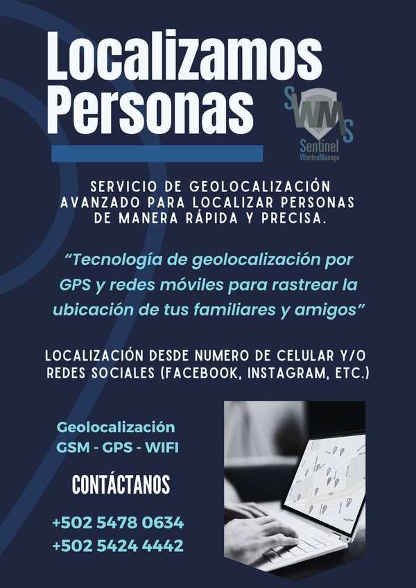 LOCALIZACIÓN DE PERSONAS