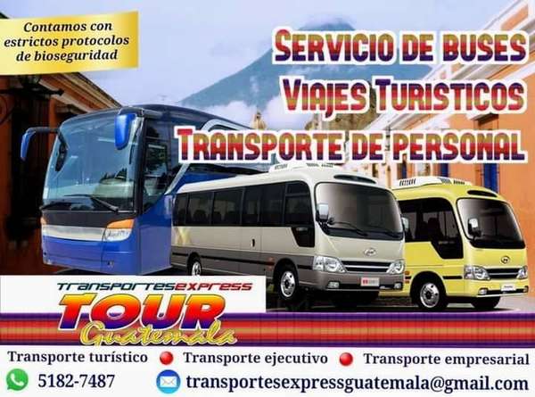 Microbuses para Transporte Ejecutivo Privado en Guatemala