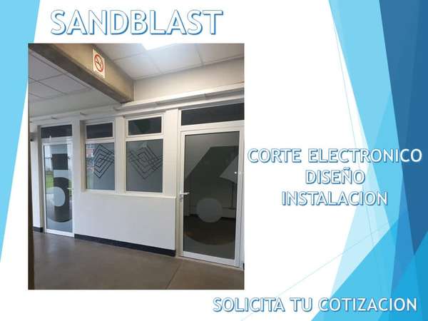 Sandblast, corte electronico
