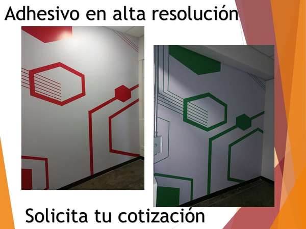 Adhesivo alta resolución, impresión full color