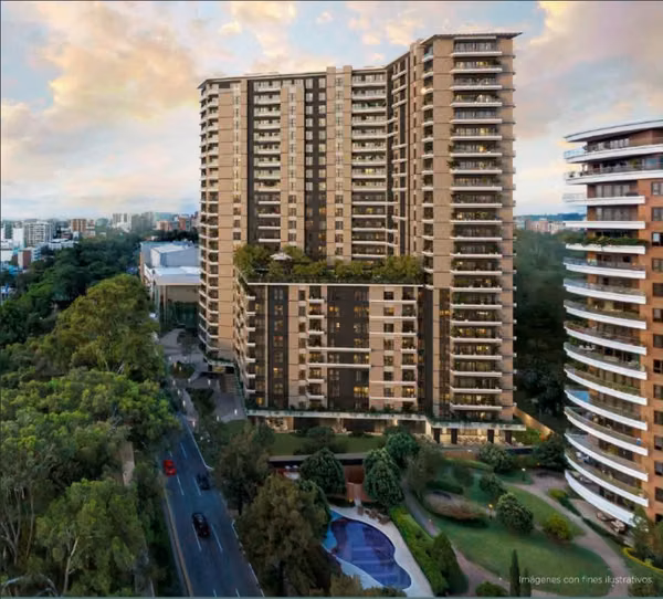 Venta de apartamento nuevo en Parque 14 | Zona 14 Nivel alto
