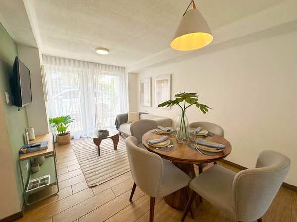 Zona 2 - Innovador proyecto de apartamentos en planos