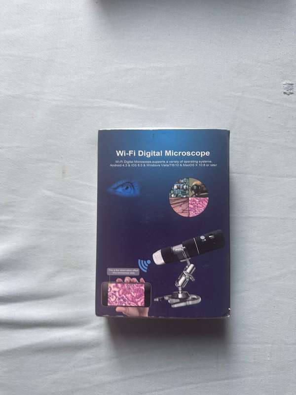 VENDO - MICROSCOPIO DIGITAL WIFI – PORTÁTIL, MODERNO Y POTENTE