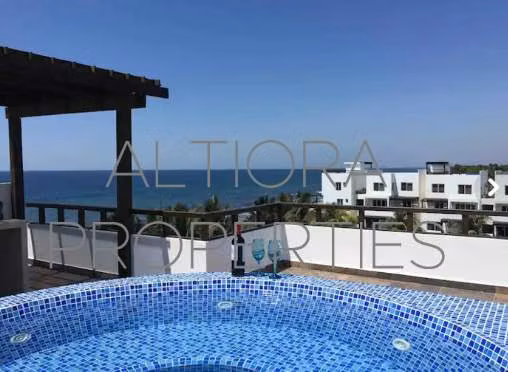 Furnished Beachfront Penthouse for Sale in Monterrico