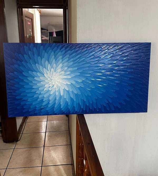 VENDO TABLE ABSTRACTO 24x48 & quot;