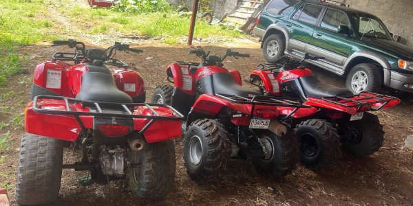Cuatrimotos HONDA y Suzuki Ozark