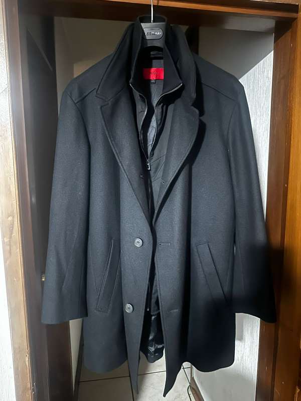 Abrigo / Gabardina HUGO BOSS con pechera extraible – Original