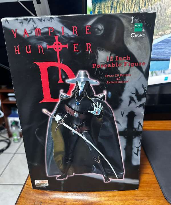 VAMPIRE HUNTER D | EPOCH | ESCALA 1/6 | FIGURA ARTICULADA | ORIGINAL (2001)