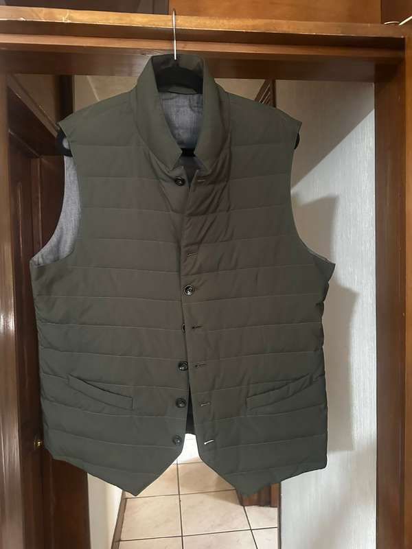 Chaleco SUITSUPPLY Green Down Vest – Original