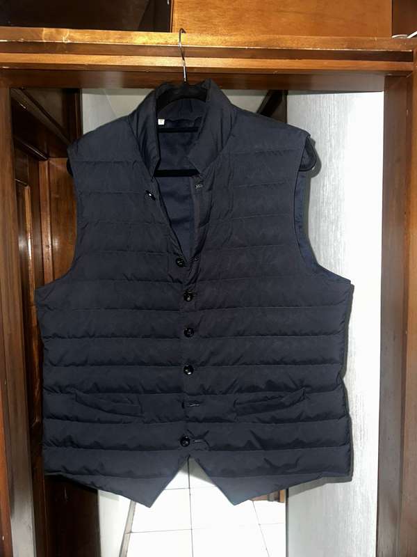 Chaleco SUITSUPPLY Blue Down Vest – Original
