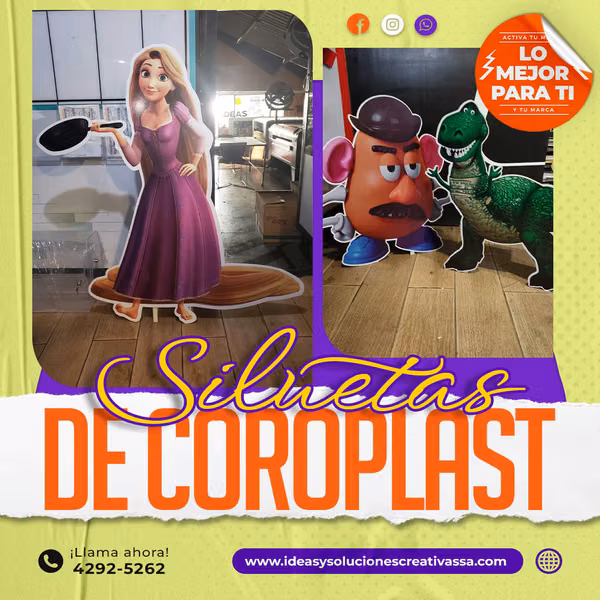 SILUETAS DE COROPLAST