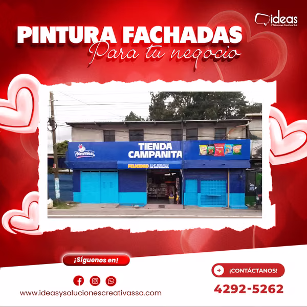 PINTURA DE FACHADA PARA EXTERIOR