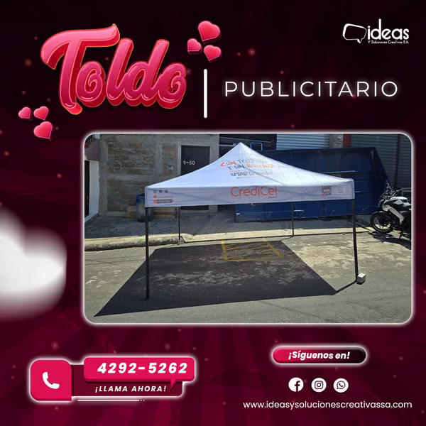 TOLDO 4 AGUAS PARA EXTERIOR