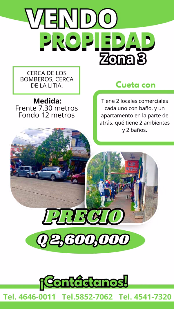 EXCELLENT SALE PROPERTY IN AREA 3