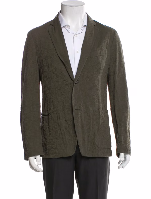Blazer Verde Officine Générale Paris - Talla: XL Europeo - Original
