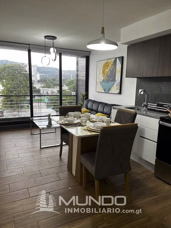 APARTAMENTO AMOBLADO EN RENTA EN ZONA 14