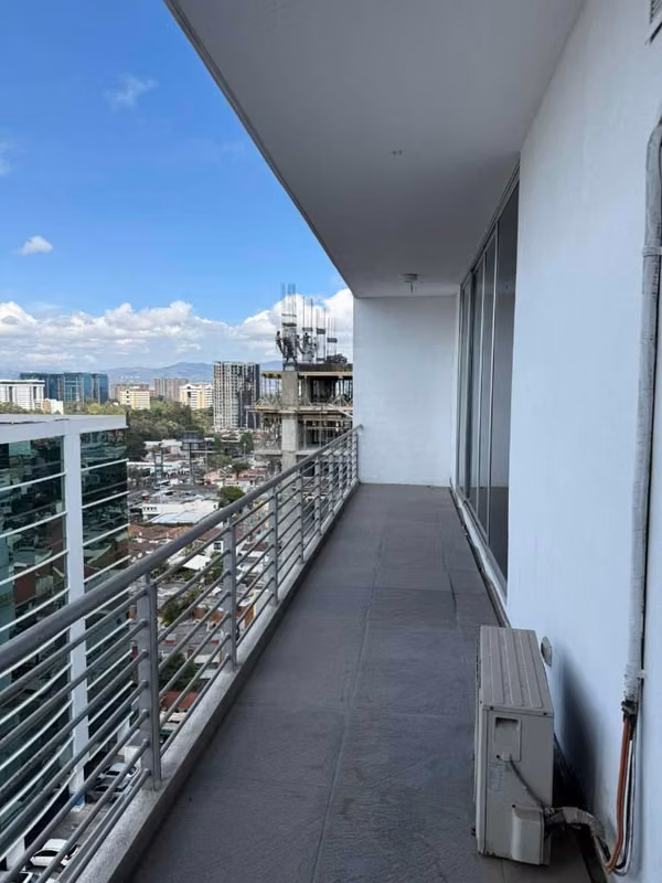 Alquilo lindo apartamento zona 10 /2 habitaciones $1,600