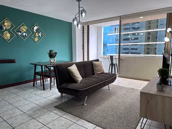 RENT APARTMENT FURNISHED IN BUILDING AVENUE AREA 10