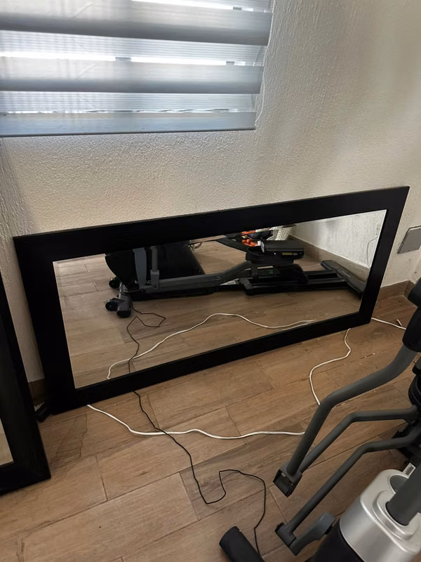 mirror with coffee frame for sale!