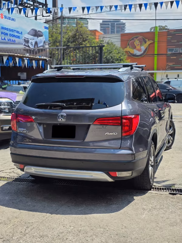 HONDA PILOT 4WD EXL 2018 COLOR GRIS METALICO