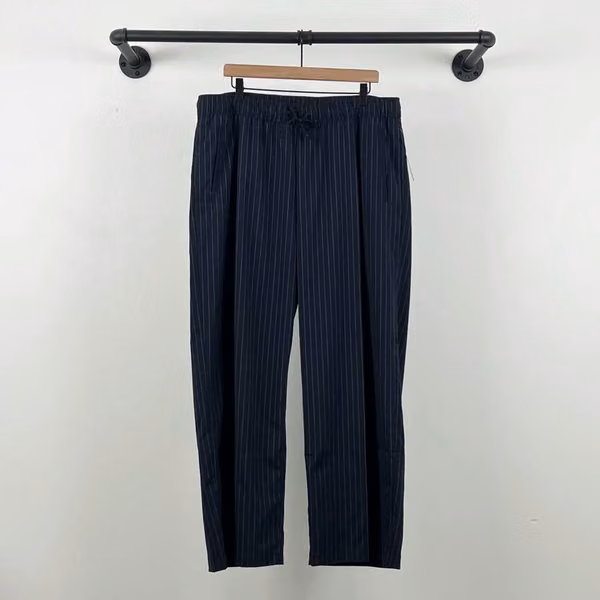 Pantalón Old Navy High-Waisted Billie Navy Pinstripe Wide-Leg Trouser - Talla: XL - Nuevo