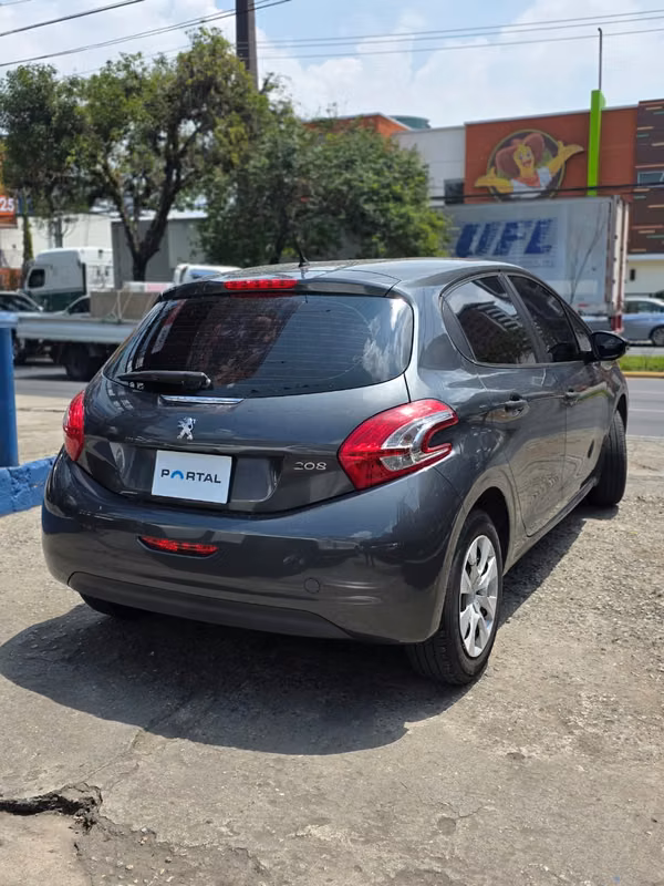 PEUGEOT 208 2014 COLOR GRIS SHARK