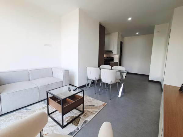 FURNISHED APARTMENT FOR OPENING BUILDING TO THEM 57MTS2, 2 BEDROOMS, AREA 15