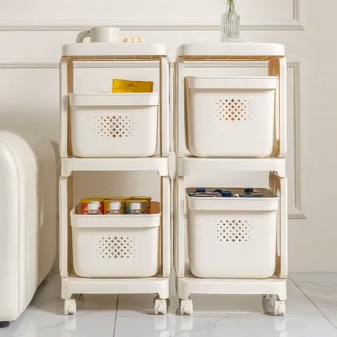 Kitchen or room organizer of 2 and 3 levels