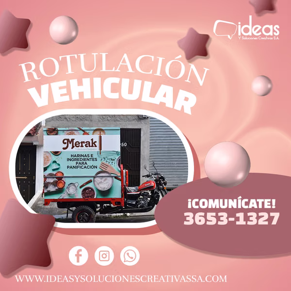 ROTULACIÓN VEHICULAR 