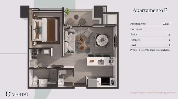 VENTA APARTAMENTO ZONA 13 PARA ESTRENAR