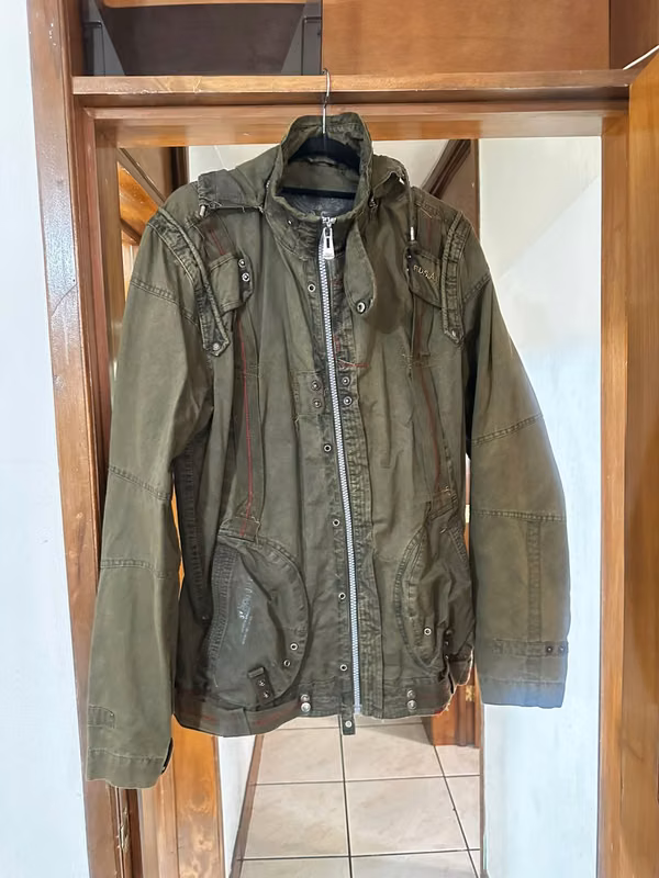 Chaqueta F.U.S.A.I Original – Talla XL, color verde