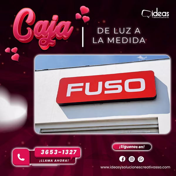  CAJAS DE LUZ A MEDIDA 