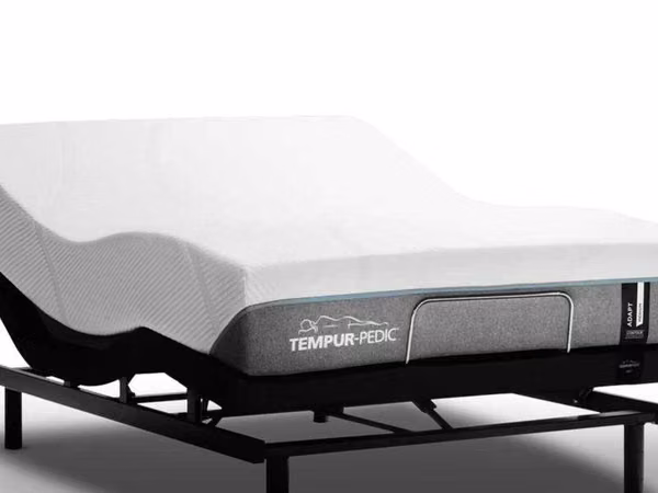 Adjustable electric base for mattress