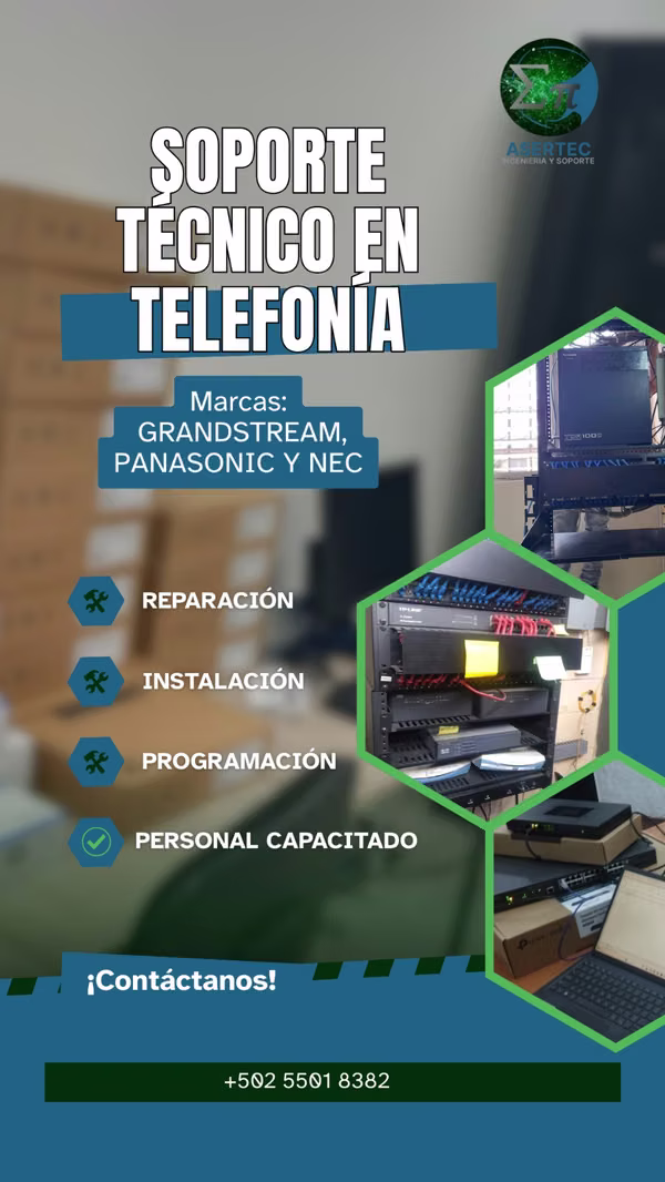 PANASONIC, GRANDSTREAM, NEC