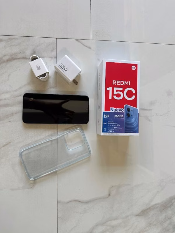 Xiaomi Redmi 15C 256GB | Nuevo | 8GB RAM | Incluye cargador