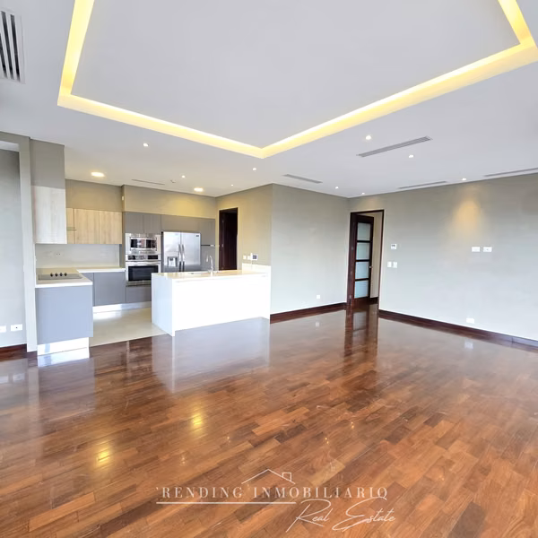 Apartment for rent in Zone 14, Santa Inés del Parque Building, with 2 bedrooms + 2 parking spaces