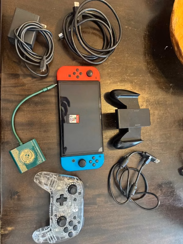 Switch OLED zelda edition